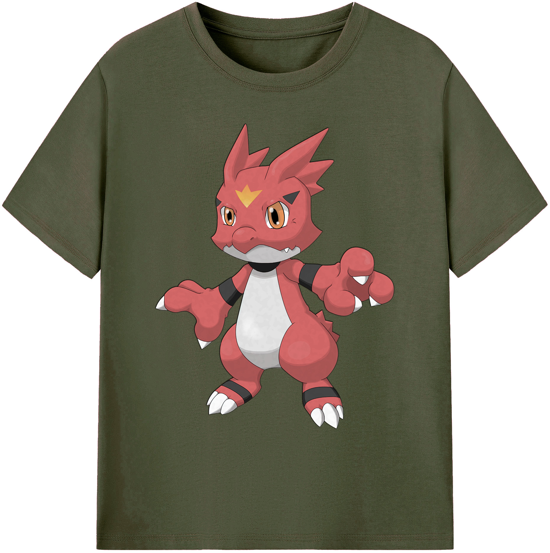 （画像用） Digimon デジタルモンスター/デジモン 綿100％ メンズ半袖Tシャツ｜肌触りやわらか＆通気性